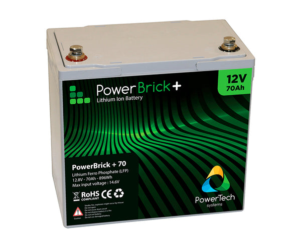 Litiumbatterier för båten, husbilen, trollingmotorn. PowerBrick+ är de bästa, säkraste och mest prisvärd litiumbatterierna som finns på marknaden idag. 